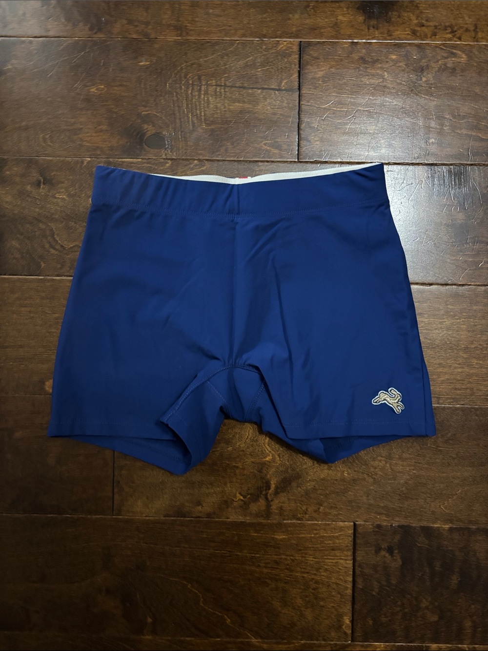 Tracksmith Womens Running Shorts size Small Blue Spandex